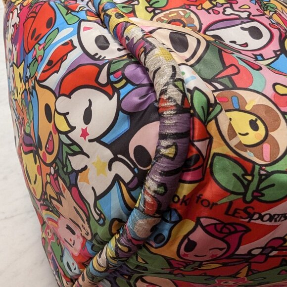 Tokidoki LeSportSac Nuvola Tote Bag Tulipets RARE - Picture 11 of 16